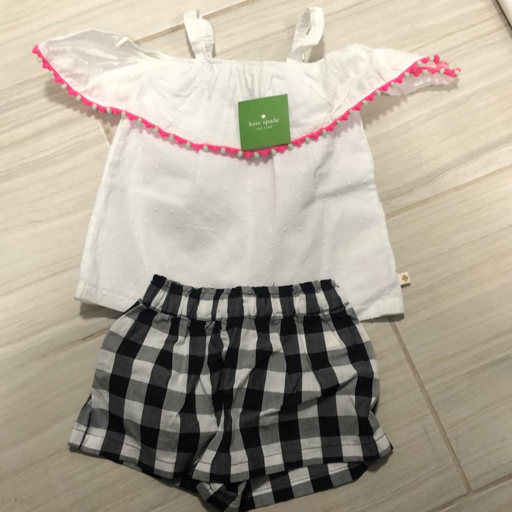 NWT Kate Spade girls outfit